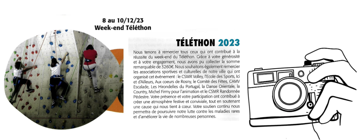 article téléthon 2023