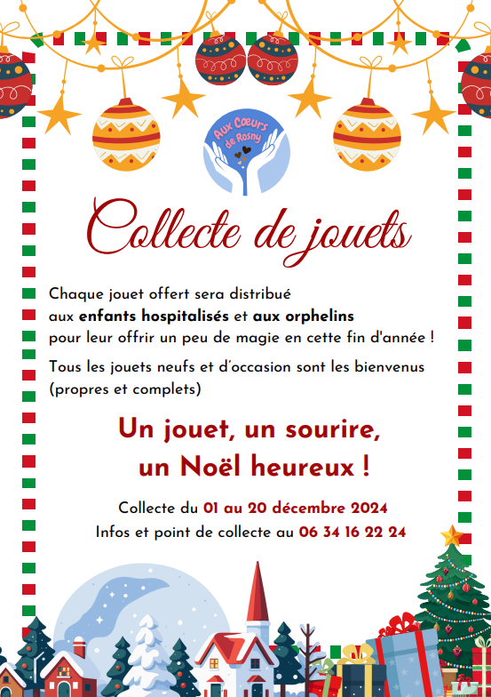 collecte de jouets noël 2024